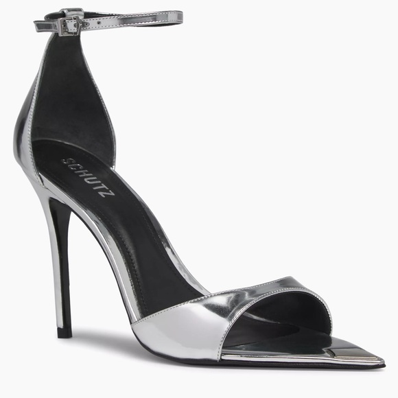 SCHUTZ Pamela 101MM Metallic Sandals - Picture 2 of 4